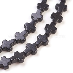 Синтетических нитей бирюзовые бусы TURQ-G112-8x10mm-10