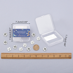 50 шт. Подвески из сплава в тибетском стиле TIBE-SC0001-44