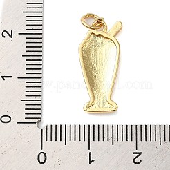 Подвески из латуни с эмалью в стойку KK-S372-03B-02