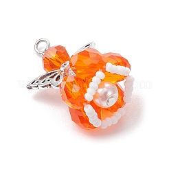 Граненые подвески стекла&nbsp;PALLOY-MZ00583-07