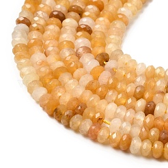 Природный Топаз нефрита бисер нитей&nbsp;G-G343-A03-2x4mm