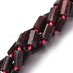 Гранат природный бисер нитей G-K245-I18-01