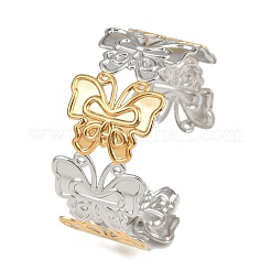 Браслеты-манжеты из нержавеющей стали 304 для женщин BJEW-G757-10GP