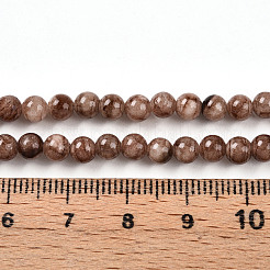 Природные персидские нефрита бисер пряди X-G-A255-A02-04E