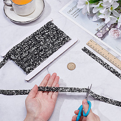 1 рулон смоляных стразов с пластиковой отделкой в виде бусин с имитацией жемчуга DIY-BC0015-57C