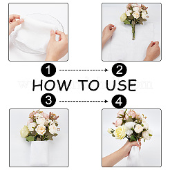 Цветочный водопоглощающий хлопок для упаковки цветочных букетов AJEW-WH0348-439