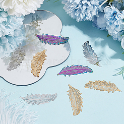 36 шт. 3 стиля филигранных подвесок из нержавеющей стали 201&nbsp;STAS-WR0001-14