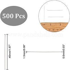 500 шт. штифты с плоской головкой из нержавеющей стали 304&nbsp;STAS-UN0046-82