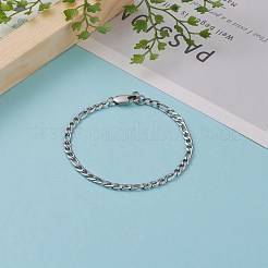 Мужские цепи Figaro из нержавеющей стали 304 BJEW-JB05841-02