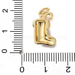 Латунные микро проложить кубического циркония подвески KK-I383-01G-04