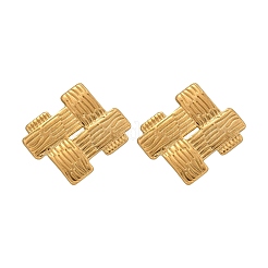 Серьги-гвоздики из нержавеющей стали 304 для женщин&nbsp;EJEW-K306-26G