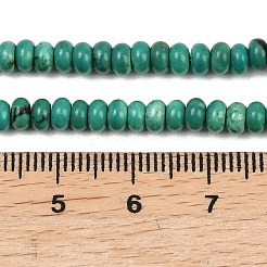 Нити окрашенных бусин из натурального магнезита&nbsp;G-K343-C54-01