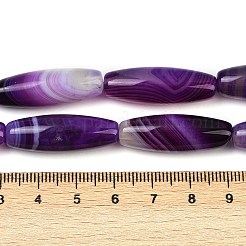 Натуральные полосатые агатовые / полосатые агатовые бусинки&nbsp;G-S280-10B