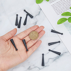 10 шт. концы шнура из сплава&nbsp;FIND-FH0009-40EB