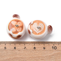 Подвески из непрозрачной смолы&nbsp;RESI-A050-09