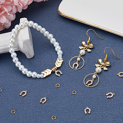 10шт латунные микропаве прозрачные кубические циркониевые подвески KK-CN0002-85