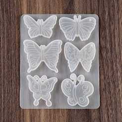 Бабочка DIY брелок кулон силиконовые Молды DIY-Q037-18B