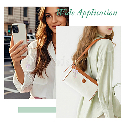 4 шт. ремешок для мобильного телефона из сплава и акрила HJEW-DC00081