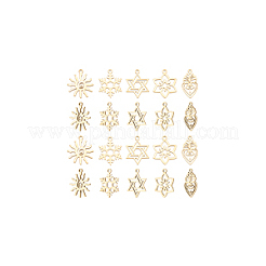 20 шт. 5 стиля ионного покрытия (IP) 316L хирургическая нержавеющая сталь подвески STAS-AN0001-04