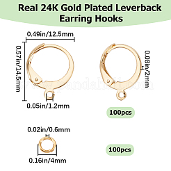 100 шт. фурнитура для сережек из нержавеющей стали 304 DIY-BBC0002-77