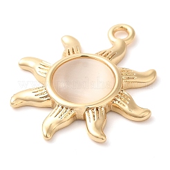 Латунь со стеклянными подвесками KK-G503-40G-02