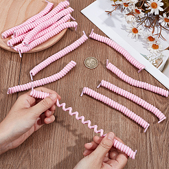 14 шт. шнурки из полиэстера и латекса с пружинами&nbsp;AJEW-OC0014-60B