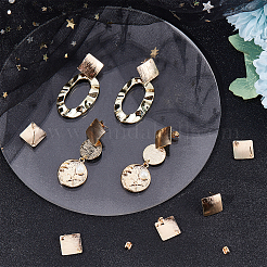 20 шт. латунные серьги-гвоздики&nbsp;KK-BBC0003-36