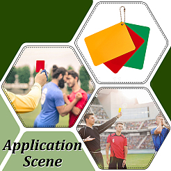 Задержка штрафных карточек судьи из ПВХ&nbsp;DIY-WH0671-156