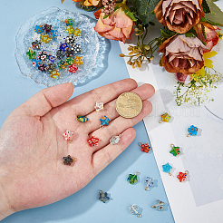 48 шт. подвески из стекла миллефиори ручной работы&nbsp;PALLOY-HS00028