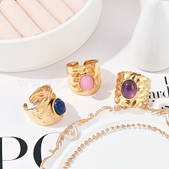 Кольца-манжеты из нержавеющей стали 304 с широкими отверстиями RJEW-Z078-22G