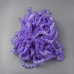 Двухслойная кружевная отделка из полиэстера OCOR-WH0082-79A