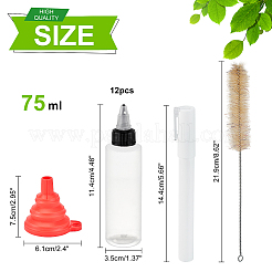 Пластиковые клей бутылки DIY-BC0011-12A