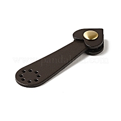 Сердце воловья кожа пришить застежки для кошелька&nbsp;FIND-D027-01B