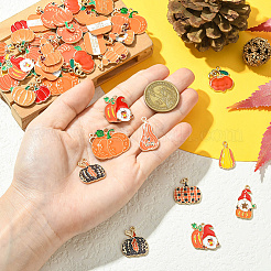 80 шт. 20 стиля подвески из сплава и эмали на тему Дня благодарения&nbsp;ENAM-SC0006-85