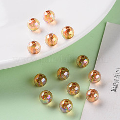 Прозрачные акриловые бусины MACR-S370-B8mm-761