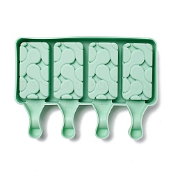 Пищевые силиконовые Молды для мороженого прямоугольной Молды «сделай сам»&nbsp;LS-DIY-D062-08A