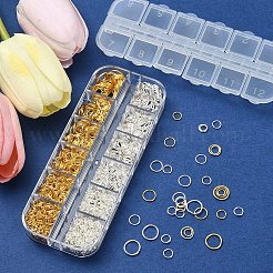 1280 шт. Железные открытые прыжковые кольца IFIN-YW0003-53