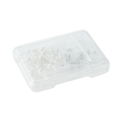 60 шт. 3-х цветные экологически чистые пластиковые крючки для сережек STAS-FS0001-61