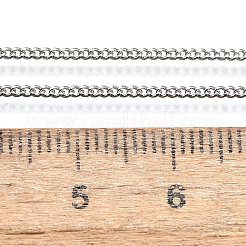 Долговечные латунные ожерелья с ожерельем из латуни NJEW-K112-07P-NF