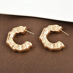 Латунь серьги EJEW-H168-01G