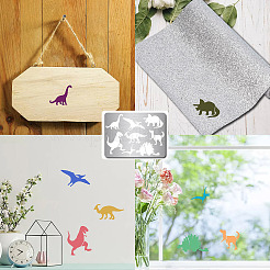 Трафареты для резки металла из нержавеющей стали DIY-WH0289-109