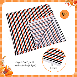 1м хлопчатобумажная ткань с полосатым узором DIY-PH0031-17
