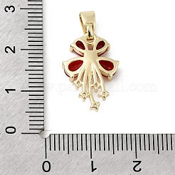 Латунные микро проложить кубического циркония подвески&nbsp;KK-C141-09G