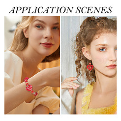 Полимерная глина прокладывает качественные бусины со стразами&nbsp;RB-BT0001-02