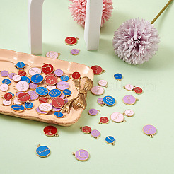 8 комплект 8-х стилевых эмалевых подвесок из сплава&nbsp;ENAM-CW0001-04