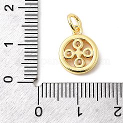 Латунные микро проложить кубического циркония подвески&nbsp;KK-C139-21G