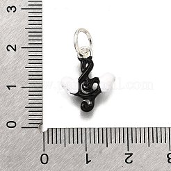 Подвески из эмали и сплава&nbsp;LS-ENAM-D303-04P-01