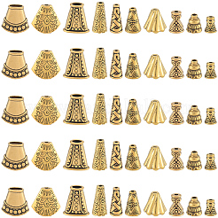 100 шт. 10 стиля конуса из сплава FIND-SP0003-55