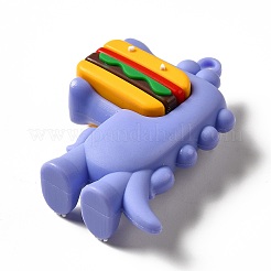 Динозавр с подвесками из пвх в форме гамбургера&nbsp;LS-KY-E012-03C
