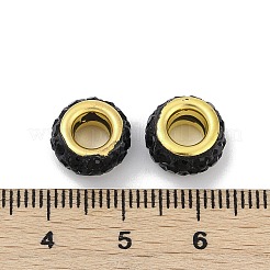 Сплав горный хрусталь глина паве бусины&nbsp;ALRI-D300-04G-04